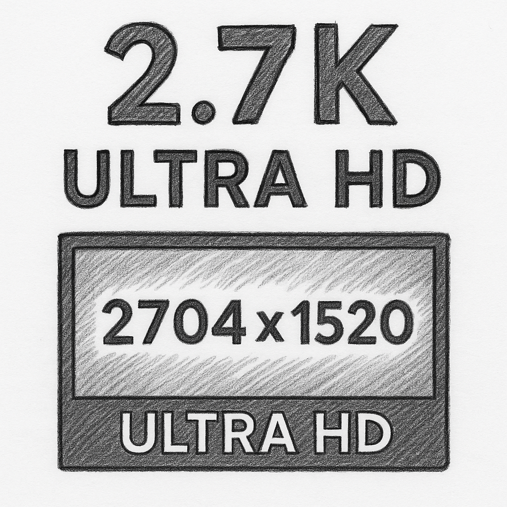 2,7K Ultra HD